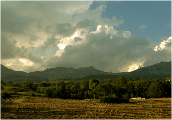 Orage, Hautes Alpes